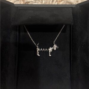 Kay Jewelers Silver Slinky Dog Necklace